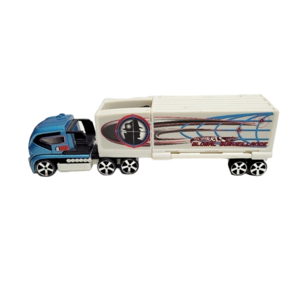 Vintage 2004 Mattel Hot Wheels Surveillance Trailer Truck